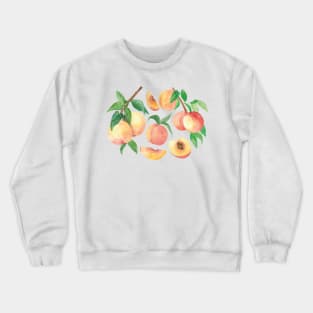 Summer Peaches Cottagecore Crewneck Sweatshirt